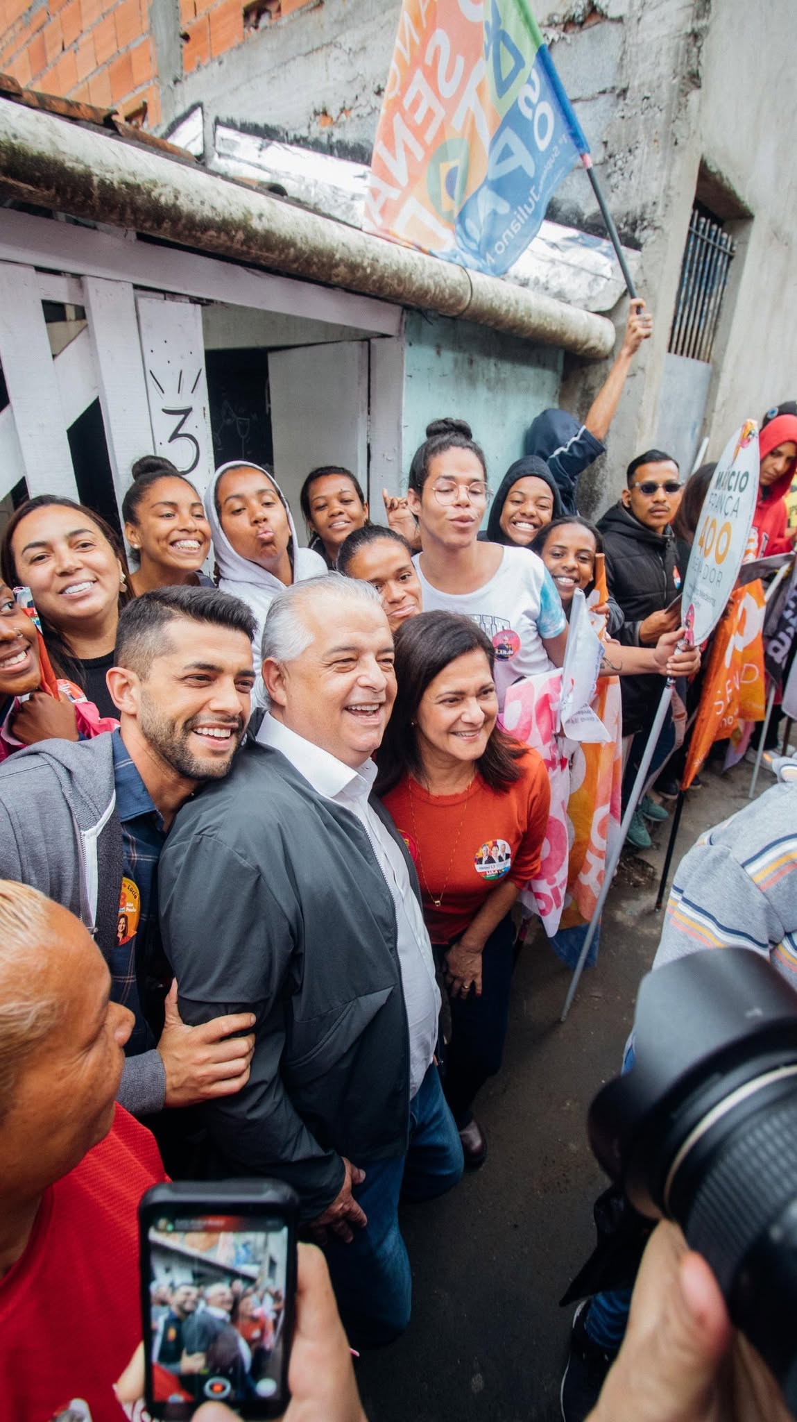 Território percorrido pelo mandato no litoral paulista
